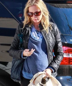 EMILY BLUNT LEATHER JACKET