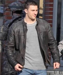 Aaron Taylor Johnson Godzilla 2014 Leather Jacket