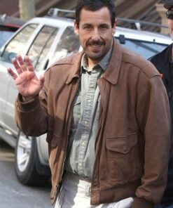 Adam Sandler The Meyerowitz Stories Leather Jacket