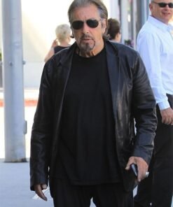 AL PACINO LEATHER BLAZER