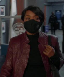 ANGELA BASSETT 9-1-1 LEATHER JACKET