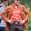 TOM CRUISE AMERICAN MADE LEATHER JACKET BROWN