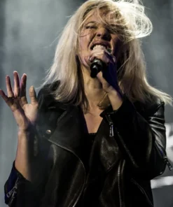 ELLIE GOULDING LEATHER JACKET