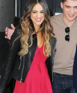 EIZA GONZALEZ LEATHER JACKET