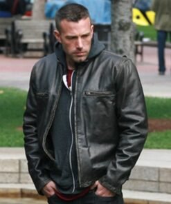 BEN AFFLECK THE TOWN LEATHER JACKET