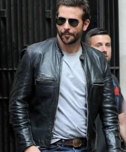 Bradley Cooper Burnt Leather Jacket