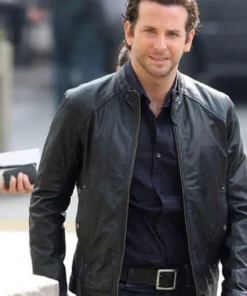 BRADLEY COOPER LIMITLESS LEATHER JACKET