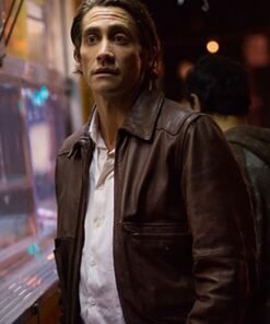 JAKE GYLLENHAAL NIGHTCRAWLER LEATHER JACKET
