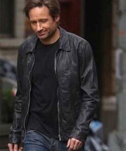 Californication Hank Moody Season 5 Leather Jacket