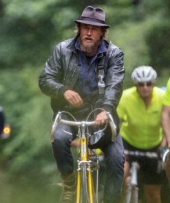 CHARLIE HUNNAM LAST LOOKS LEATHER JACKET