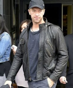 CHRIS MARTIN LEATHER JACKET