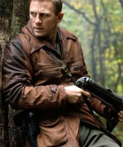 DANIEL CRAIG DEFIANCE LEATHER JACKET