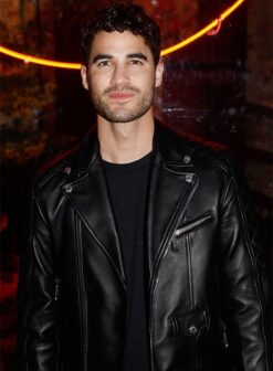 Darren Criss Leather Jacket