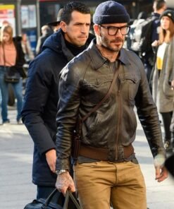 DAVID LEATHER JACKET BLACK