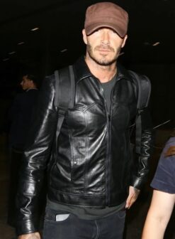 DAVID TRENDY LEATHER JACKET