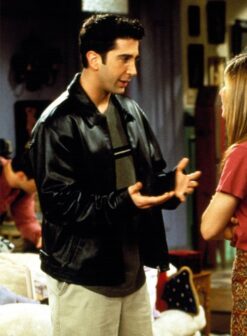 David Schwimmer Leather Jacket
