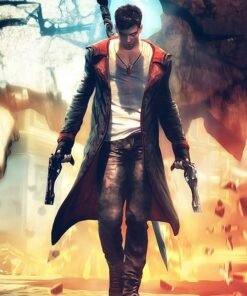 Devil May Cry 5 Dante Leather Coat