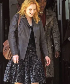 ELISABETH MOSS THE KITCHEN LEATHER JACKET