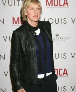 ELLEN DEGENERES LEATHER JACKET
