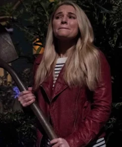 MADISON ISEMAN GOOSEBUMPS 2 LEATHER JACKET