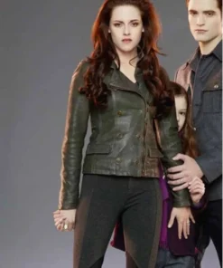 KRISTEN STEWART BREAKING DAWN LEATHER JACKET