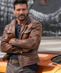 FRANK GRILLO BOSS LEVEL LEATHER JACKET