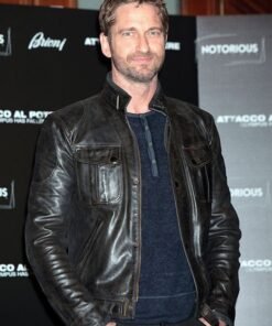 Gerard Butler Leather Jacket