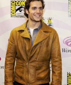 HENRY CAVILL LEATHER JACKET