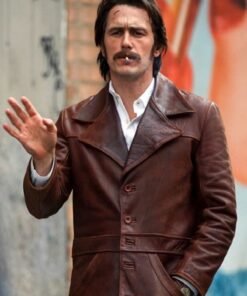 JAMES FRANCO THE DEUCE LEATHER JACKET