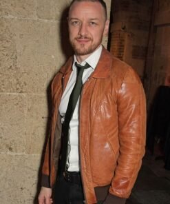 JAMES MCAVOY LEATHER JACKET