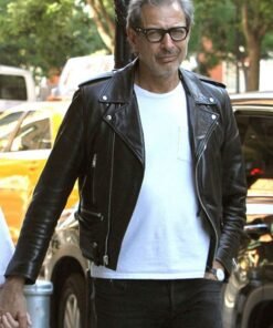 JEFF GOLDBLUM LEATHER JACKET