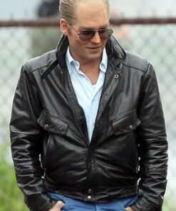 Johnny Depp Black Mass Leather Jacket