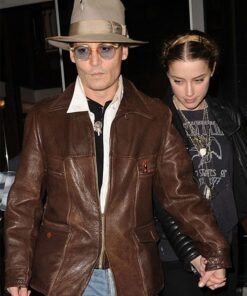 JOHNNY DEPP LEATHER JACKET