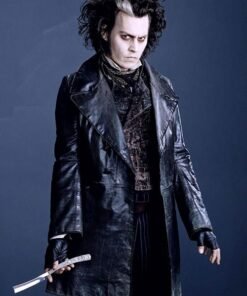 Johnny Deep Sweeney Todd Leather Coat