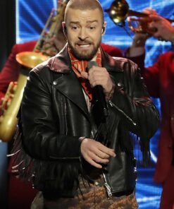 JUSTIN TIMBERLAKE SUPER BOWL HALFTIME SHOW 2018 LEATHER JACKET