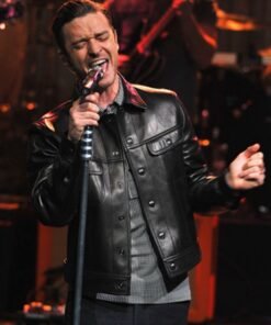 Justin Timberlake Leather Jacket