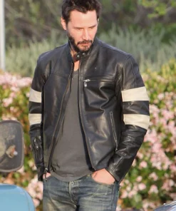 KEANU REEVES LEATHER JACKET