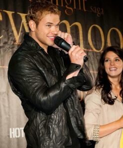 KELLAN LUTZ LEATHER JACKET