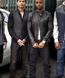 LARENZ TATE DEUCES LEATHER JACKET