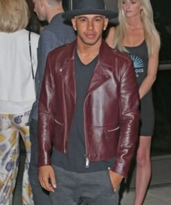 Lewis Hamilton Leather Jacket
