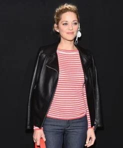 MARION COTILLARD LEATHER JACKET