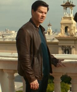 MARK WAHLBERG UNCHARTED LEATHER JACKET