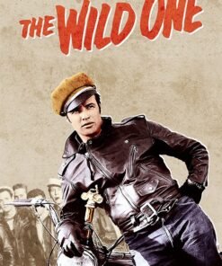 MARLON BRANDO THE WILD ONE LEATHER JACKET