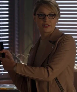 MELISSA BENOIST SUPERGIRL LEATHER JACKET