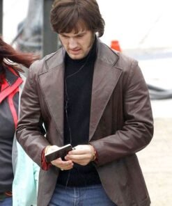 MICHAEL SHANNON ELVIS & NIXON LEATHER BLAZER