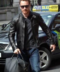 MICHAEL FASSBENDER LEATHER JACKET
