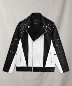MICHAEL JACKSON LEATHER JACKET BLACK
