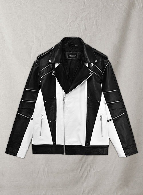 MICHAEL JACKSON LEATHER JACKET BLACK