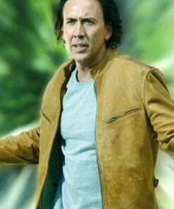 Next Nicolas Cage Chris Johnson Leather Jacket