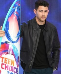 NICK JONAS LEATHER JACKET